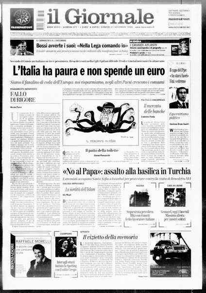 Il giornale : quotidiano del mattino